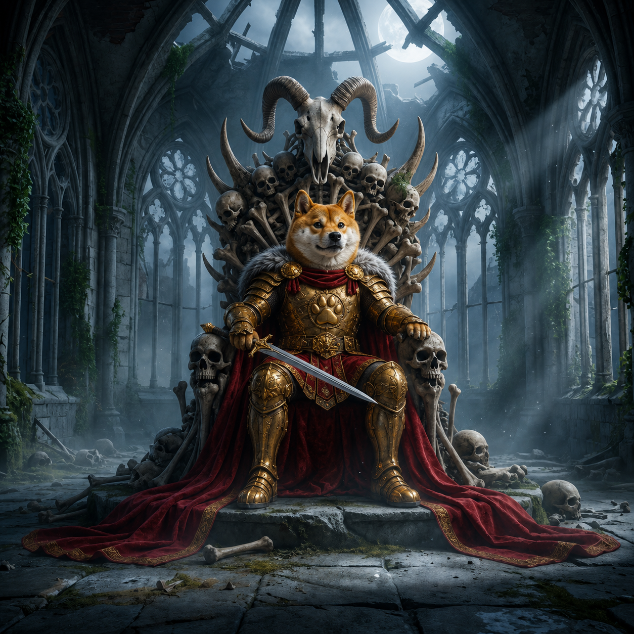 GROKIUS on the Golden Throne